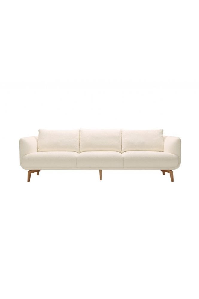 Mo Mo Lux Natural Boucle 3 Seater