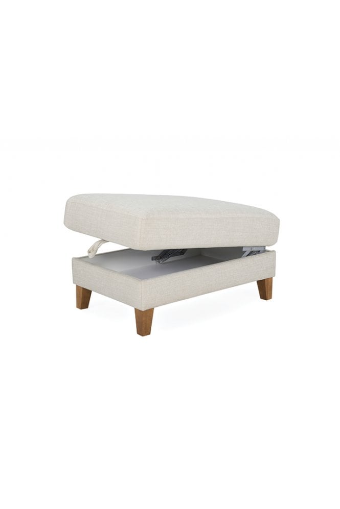 Lyon Corner With Footstool Beige