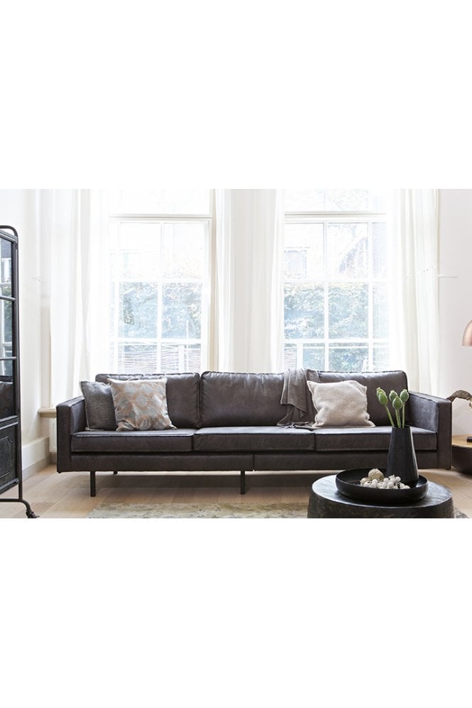 Pablo 3 Seater Leather Sofa