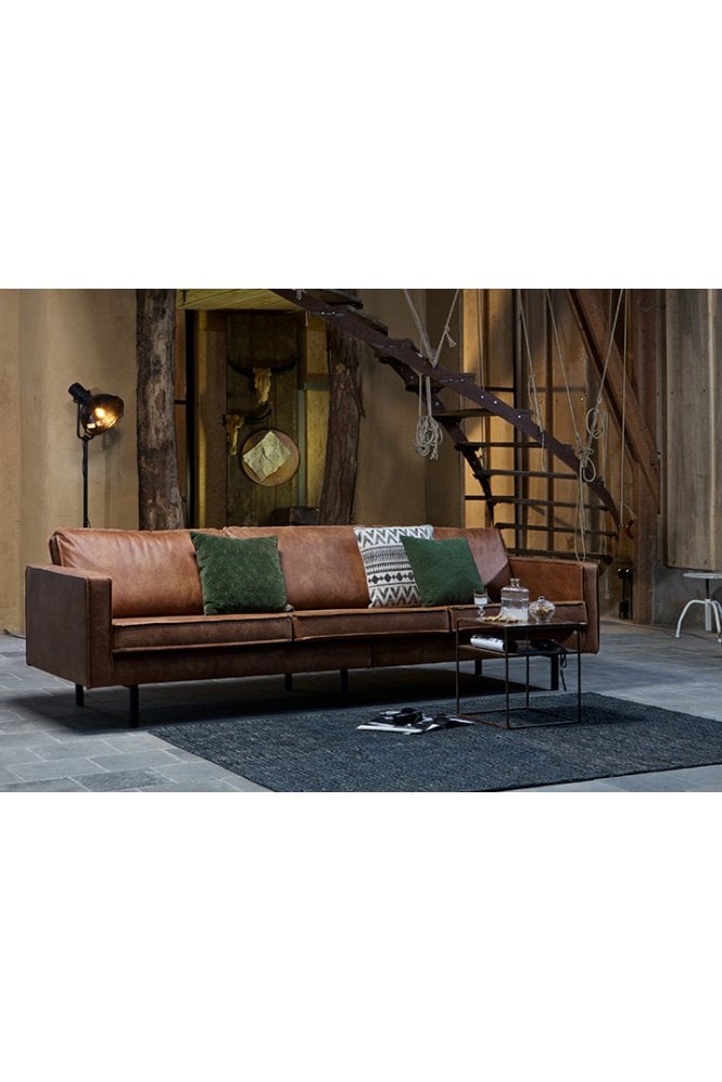 Pablo 3 Seater Leather Sofa