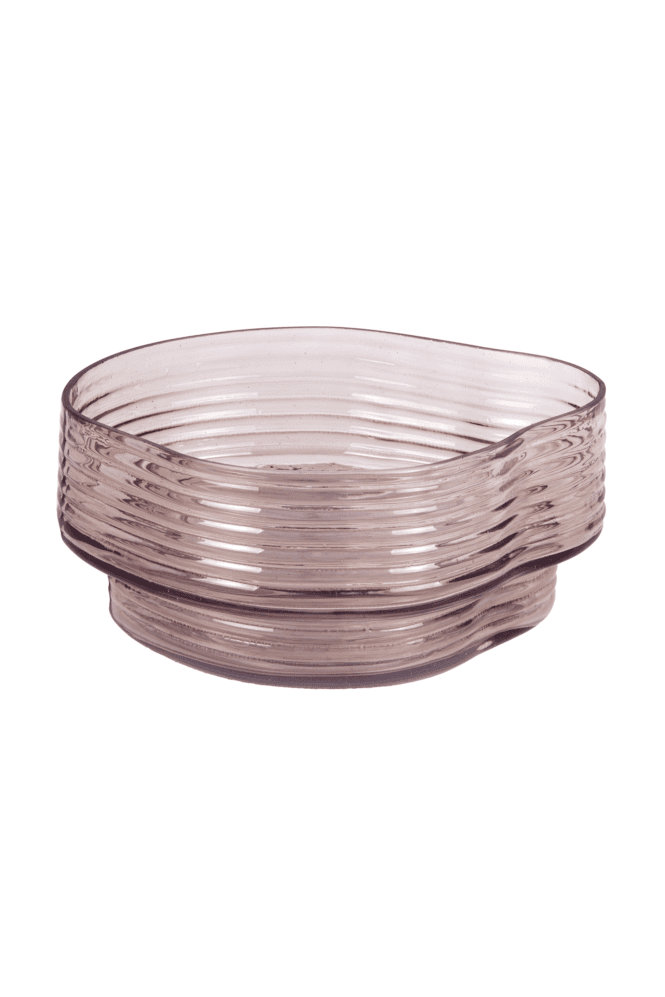 Wavy pink Bowl