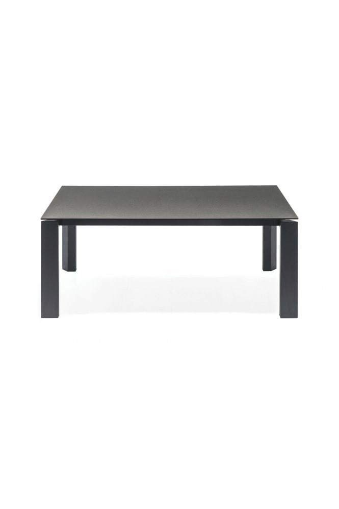 Gate Ceramic Extending Dining table 180 Oxide Black