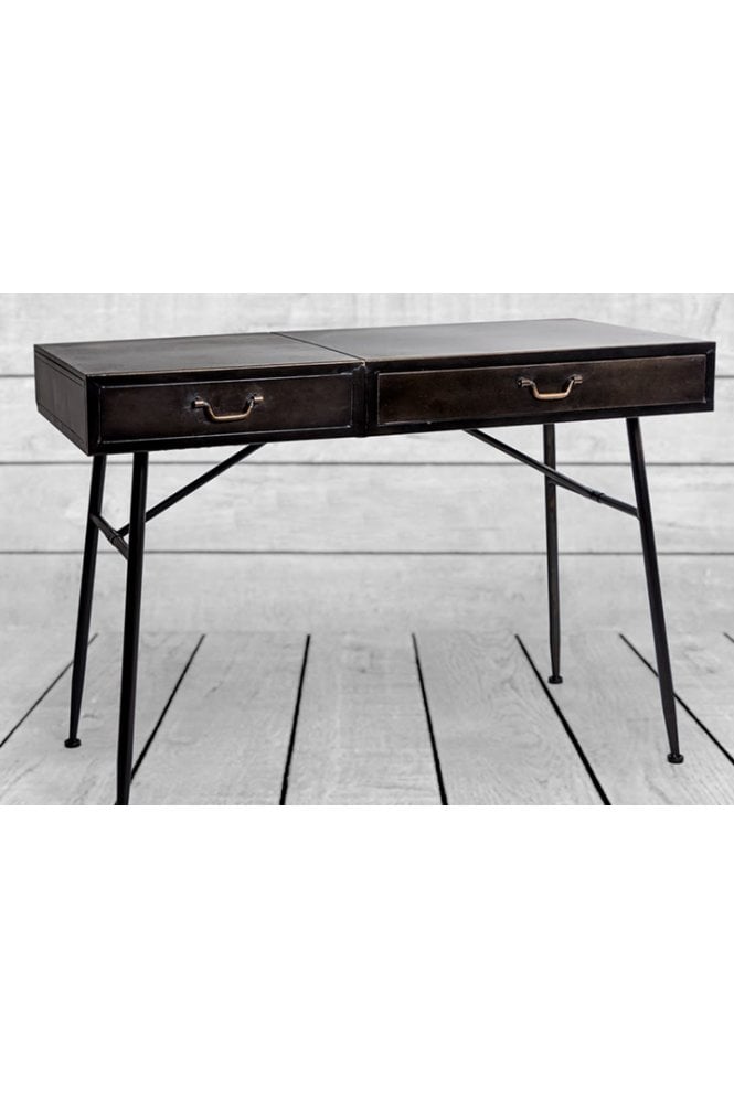 Orla Desk Black / Bronze