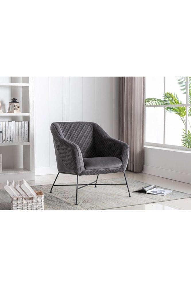 Leo Accent Chair Boucle