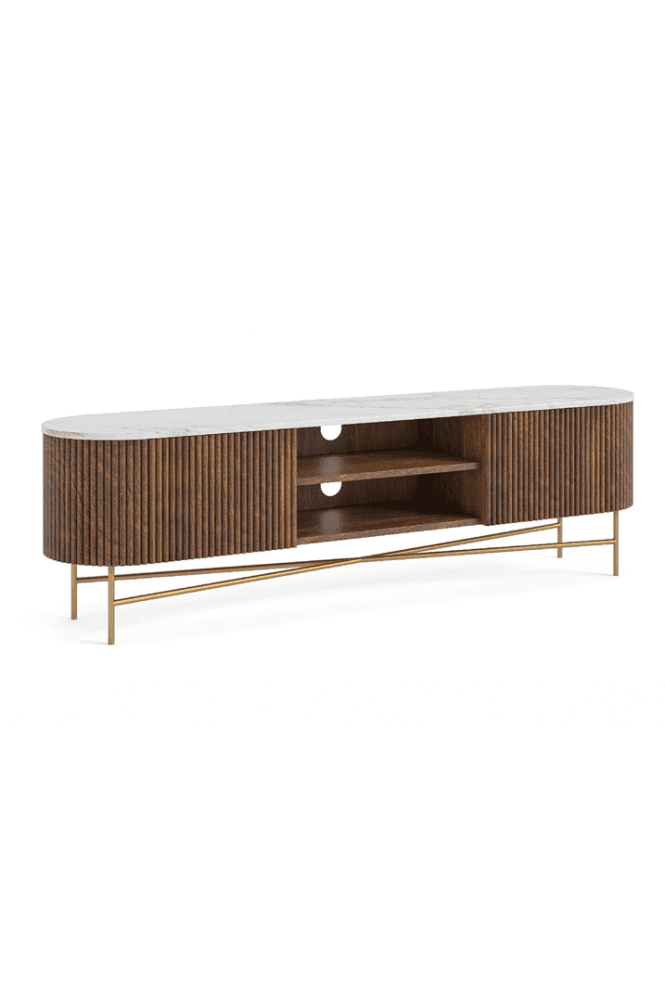 Hav Media Unit Marble Top 1800