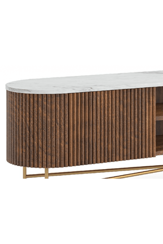 Hav Media Unit Marble Top 1800
