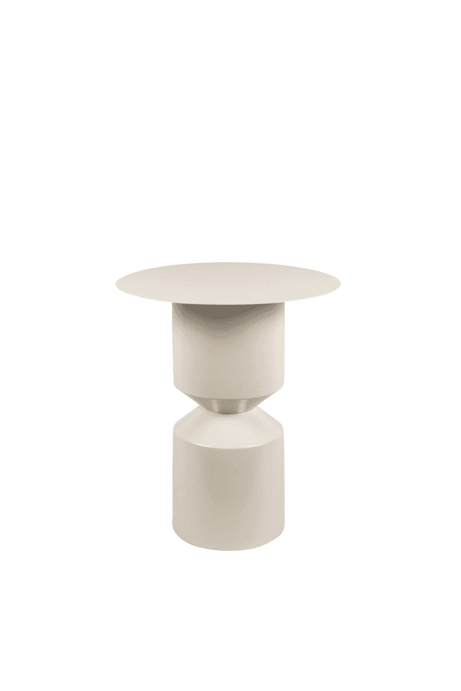 Diabolo Side table Ivory