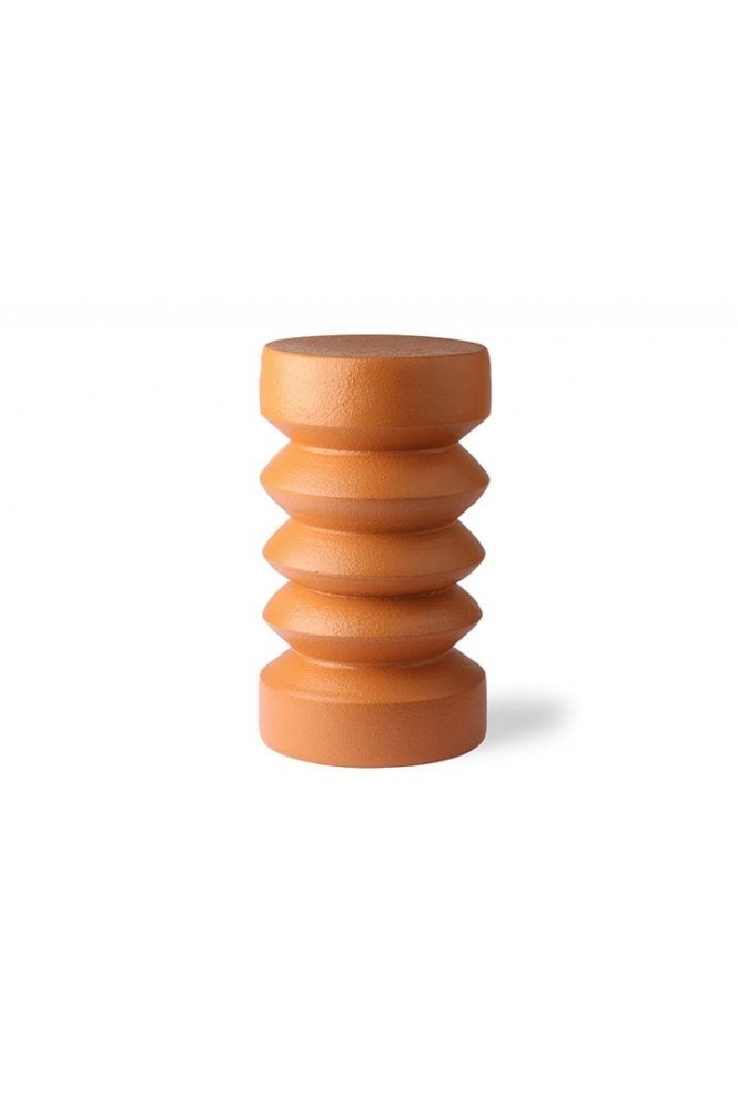 Stoneware side table terra By Hkliving