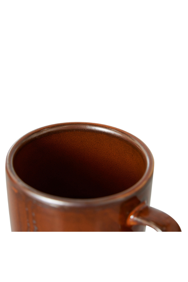 Chef ceramics: cup and saucer, Set of 2, by HKLIVING