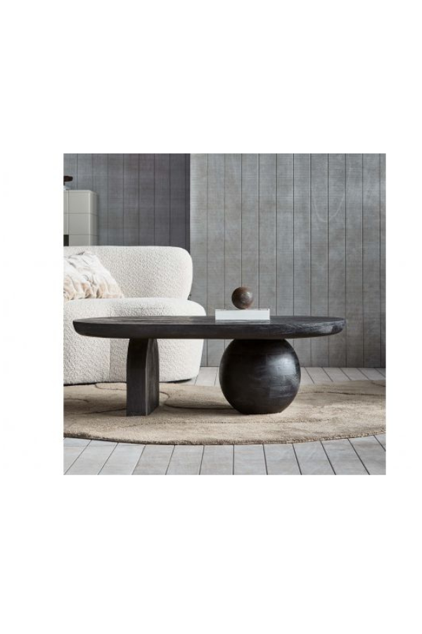 Neppe coffee table mango wood black