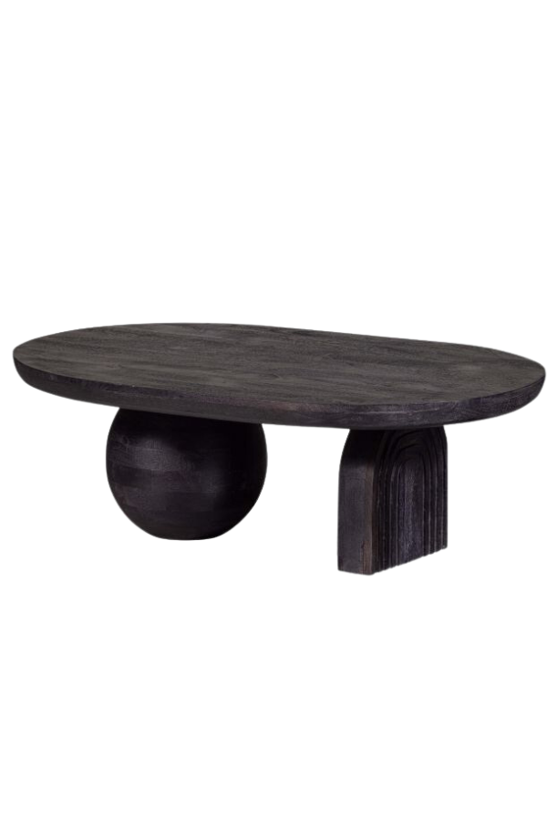 Neppe coffee table mango wood black