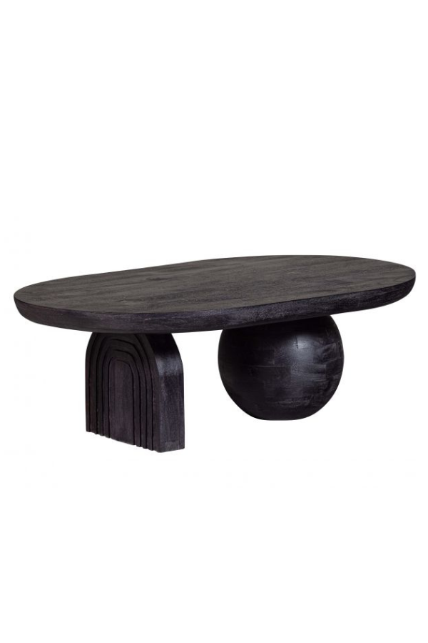 Neppe coffee table mango wood black