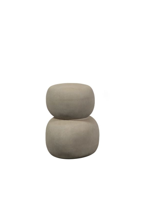 Ova Coffee table concrete look Green/Grey