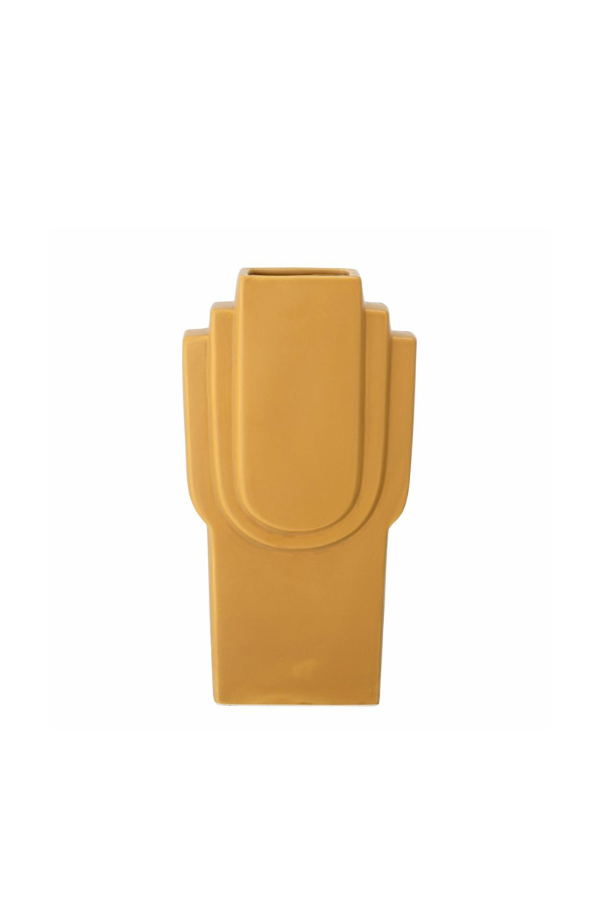Ata Vase, Yellow, Stoneware