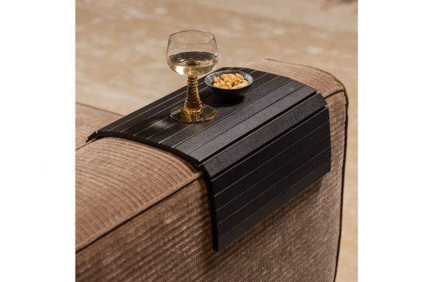 Oak Flexible Armrest Black