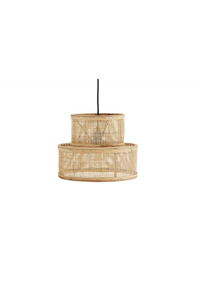 Rattan Layered Pendant