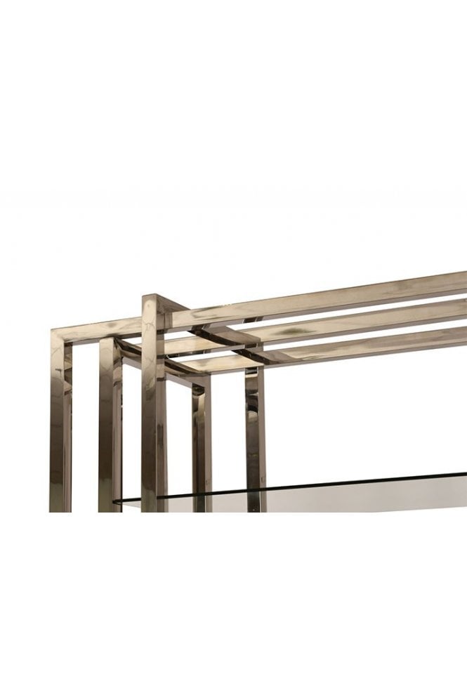 Belgravia Steel and Glass Display Unit