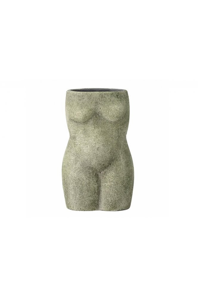Emeli Vase Green Terracotta