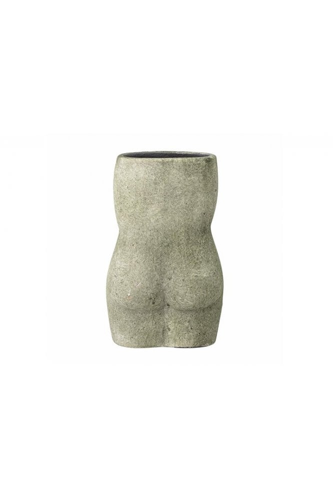 Emeli Vase Green Terracotta