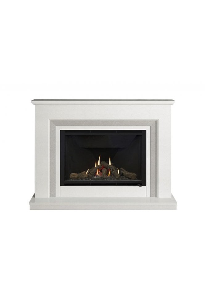 Cassius 52" Micro Marble Gas Fireplace