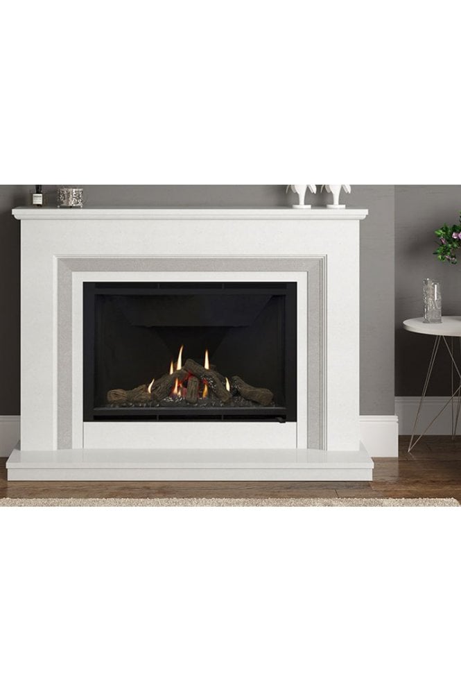 Cassius 52" Micro Marble Gas Fireplace