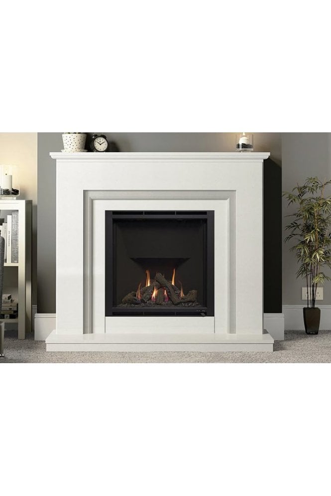 Embleton 54" Micro Marble Gas Fireplace