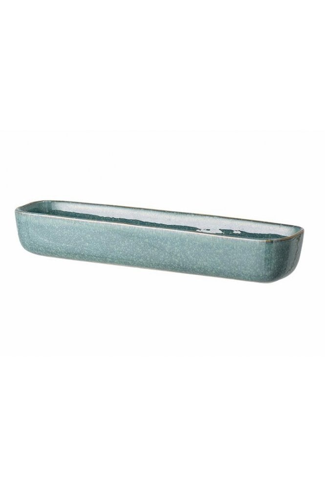 Aime Serving Dish Green Stoneware