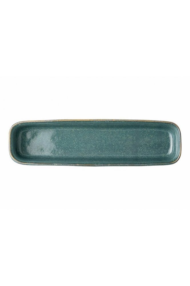 Aime Serving Dish Green Stoneware
