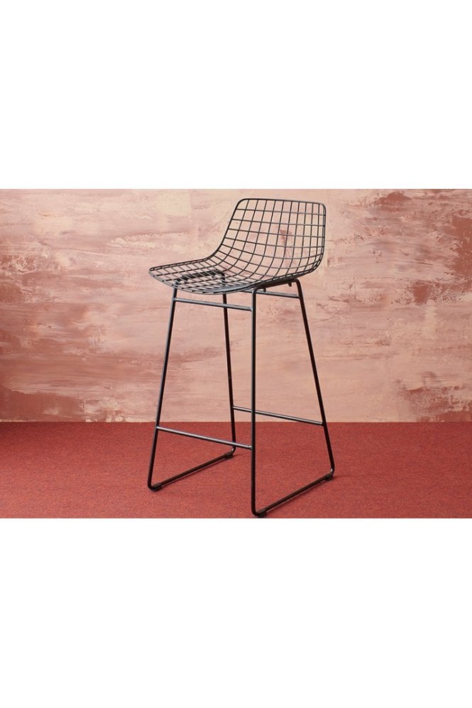Wire bar stool by Hkliving
