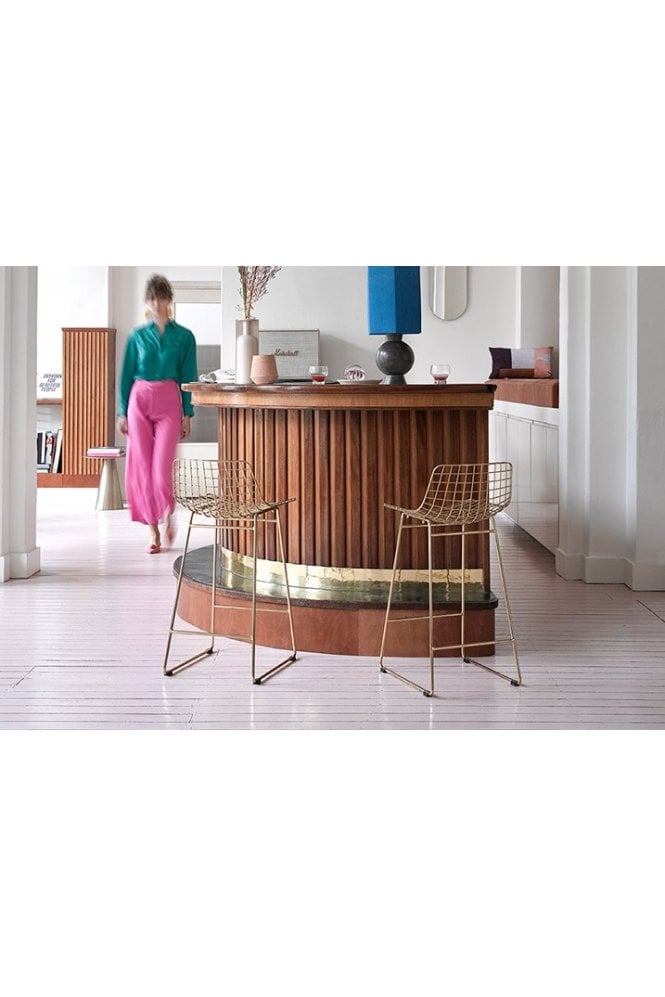 Wire bar stool by Hkliving