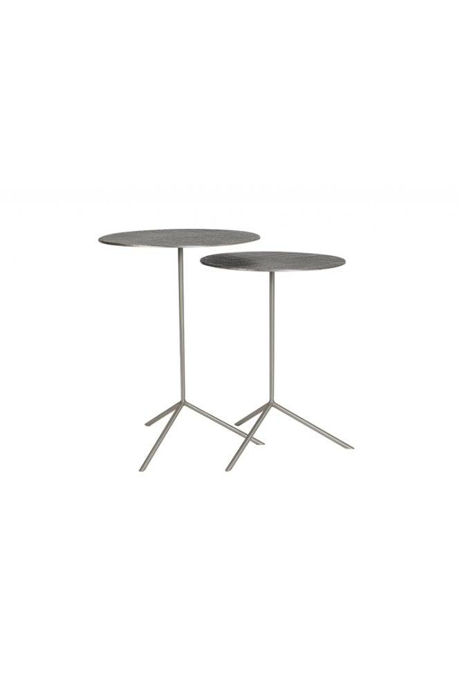 Larco Nickel Nest Of Tables