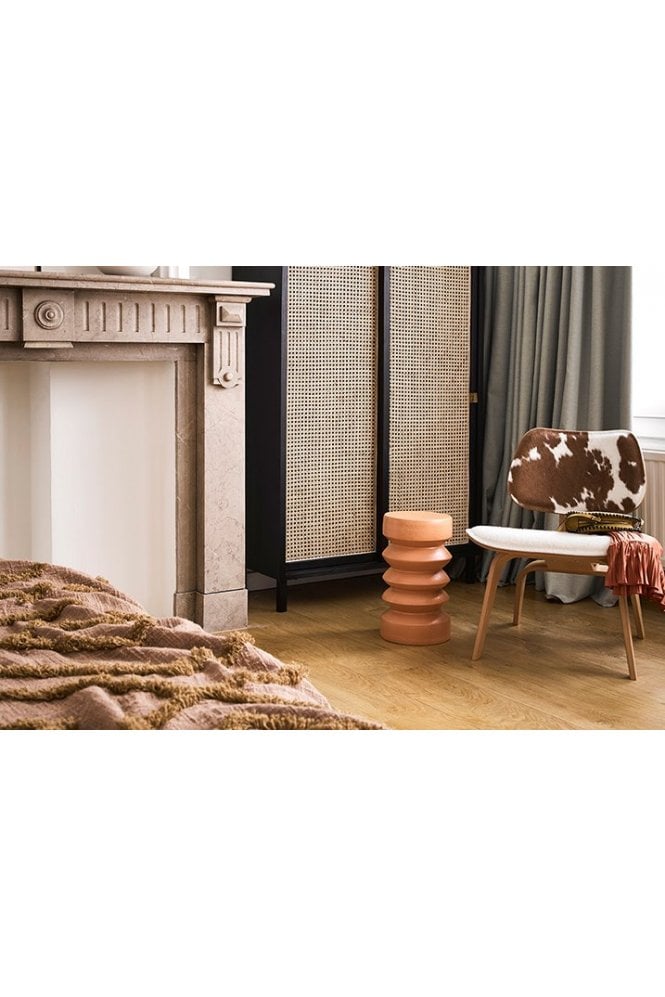 Stoneware side table terra By Hkliving