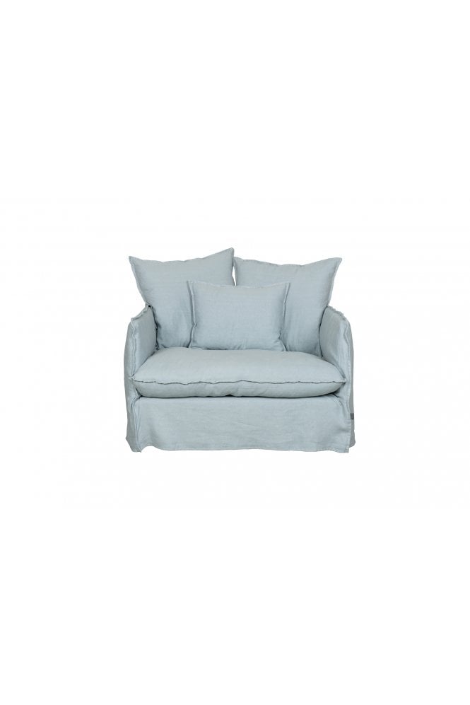 Den large armchair blue