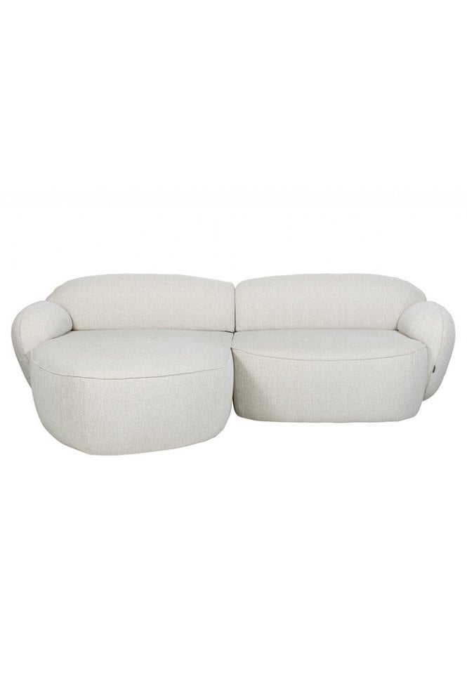 Bubble 2 Seater Chaise Left Natural